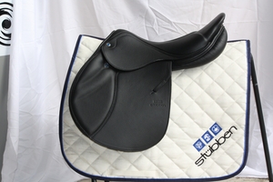 Zaria Jumping Saddle, 1/2 deep seat.-wholesale-saddles-Top Notch Wholesale