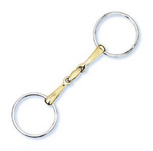 Stubben 2222 Loose Ring Snaffle- Copper Full mouth-wholesale-brands-Top Notch Wholesale