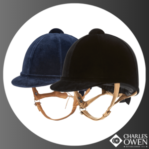 CHARLES OWEN FIAN VELVET HELMET-wholesale-brands-Top Notch Wholesale