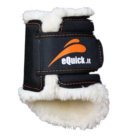 eQUICK eTRAINING BOOT REAR WITH FLUFFY