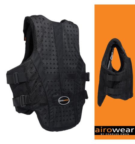 Protecteur Corporel Airowear Airmesh Junior Taille Y4 (65-72 Cm) Pour Enfant, Noir