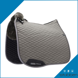 STUBBEN STREAMLINE LAMBSWOOL CLOSE CONTACT DRESSAGE SADDLE CLOTH-wholesale-brands-Top Notch Wholesale